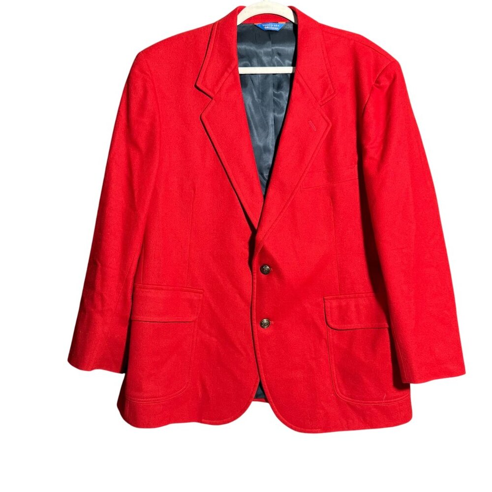 Pendleton Red Blazer Jacket